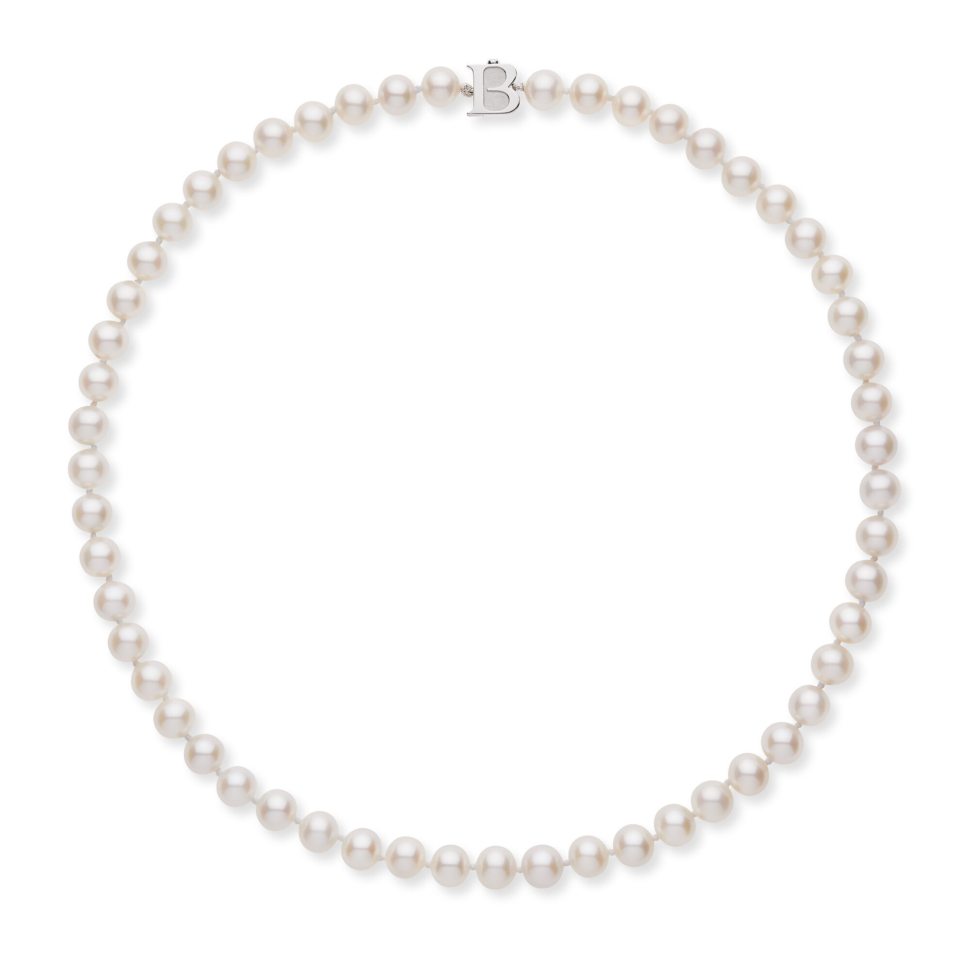 Cultured freshwater pearl necklace top